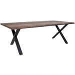 House Nordic Toulon Gerookt Eiken Eettafel 240 cm House Nordic Toulon Gerookt Eiken Eettafel 240 cm