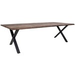 House Nordic Toulon Gerookt Eiken Eettafel 300 cm House Nordic Toulon Gerookt Eiken Eettafel 300 cm