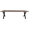 Toulon Gerookt Eiken Eettafel 300 cm