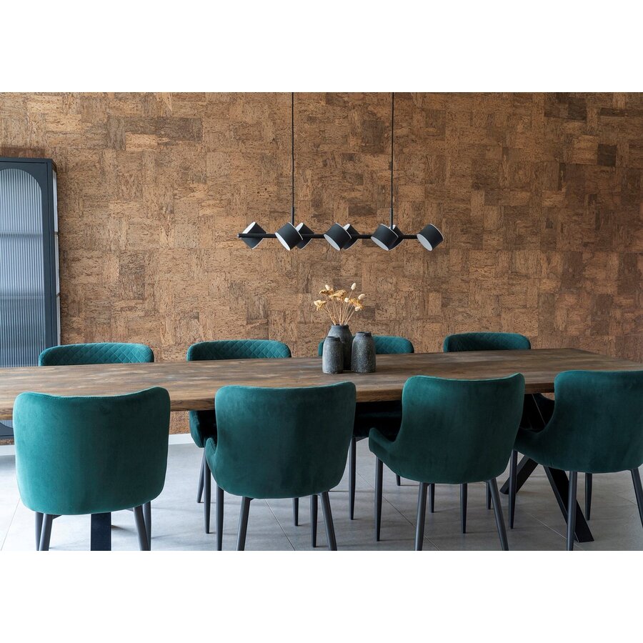 Toulon Gerookt Eiken Eettafel 300 cm Toulon Gerookt Eiken Eettafel 300 cm