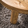 Tripod Massief Mango Salontafel Set Rond