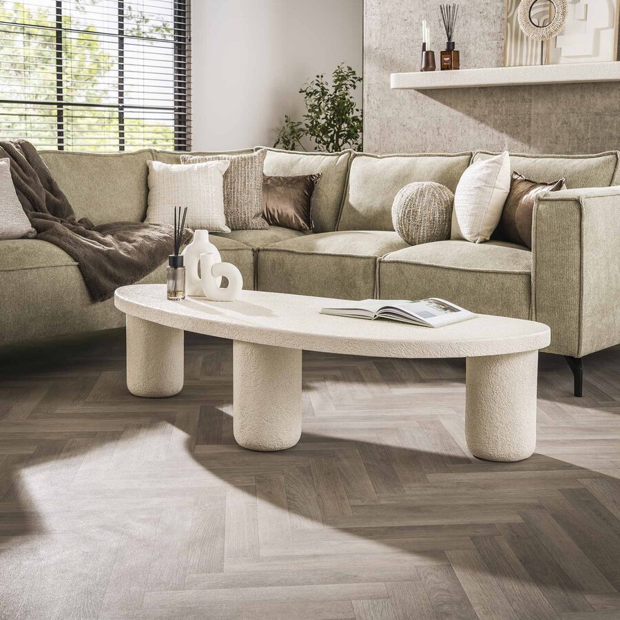 Kiezel XL Salontafel Driehoek Kiezel XL Salontafel Driehoek