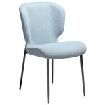 Dan Form Glory Mistblauw Bouclé Eetkamerstoel Dan Form Glory Mistblauw Bouclé Eetkamerstoel