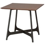 Dan Form Ooid Vierkante Eettafel Walnoot Dan Form Ooid Vierkante Eettafel Walnoot