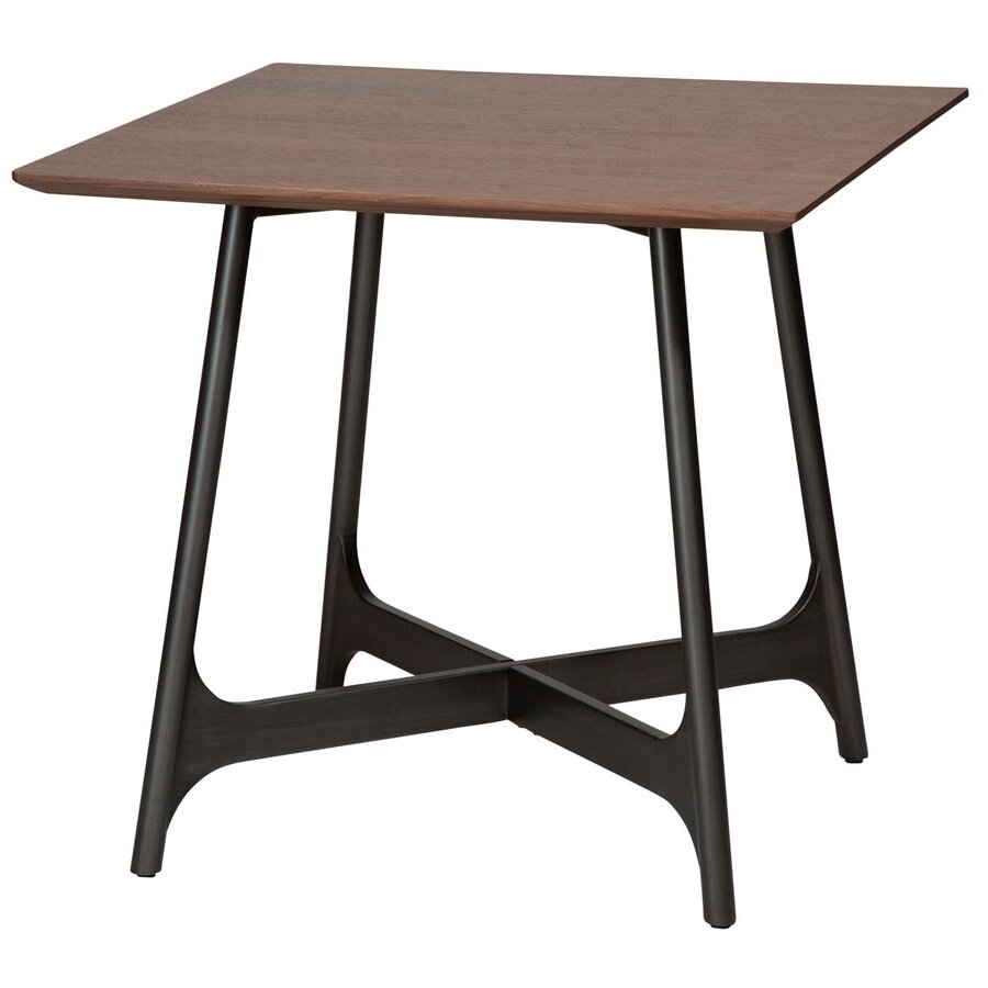 Ooid Vierkante Eettafel Walnoot Ooid Vierkante Eettafel Walnoot