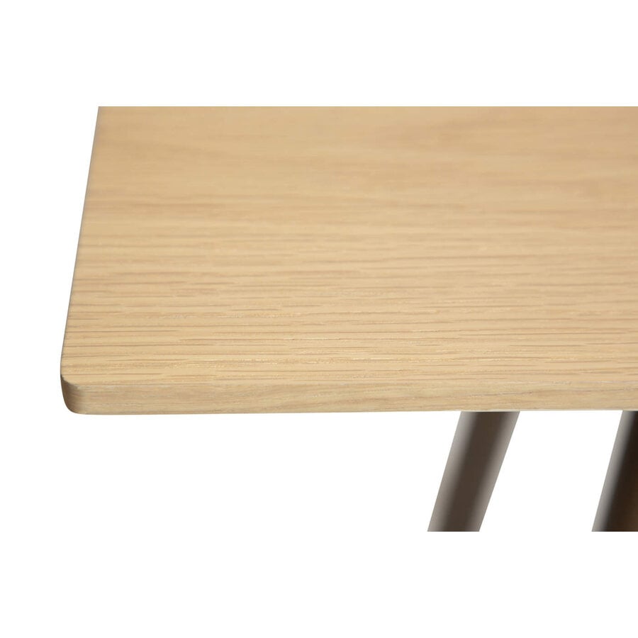 Ooid Vierkante Bartafel Eiken Ooid Vierkante Bartafel Eiken