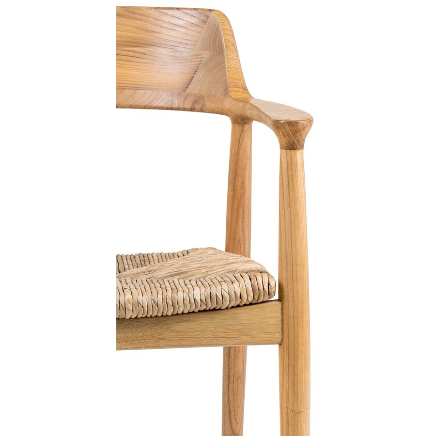 Getafe Armstoel Sungkai Hout Getafe Armstoel Sungkai Hout