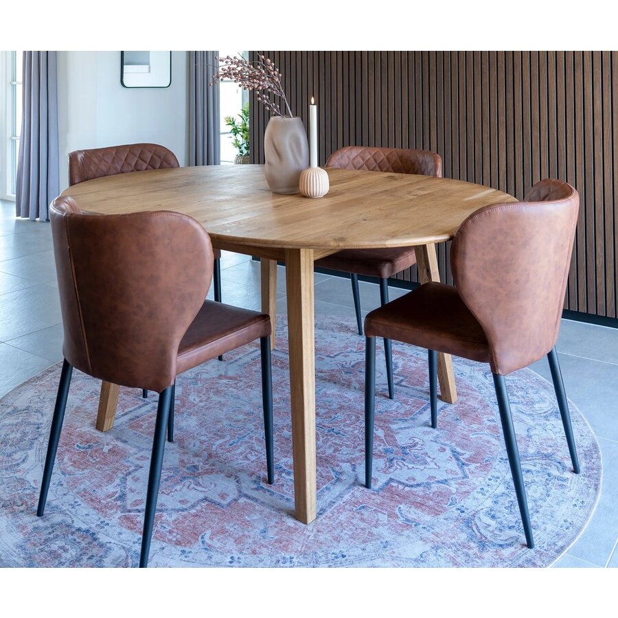 Metz / Pisa Eetkamer SET Rond / Uitschuifbaar