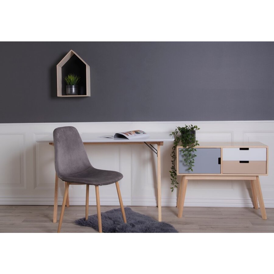 Vojens 120 x 60 cm Bureautafel Wit Vojens 120 x 60 cm Bureautafel Wit