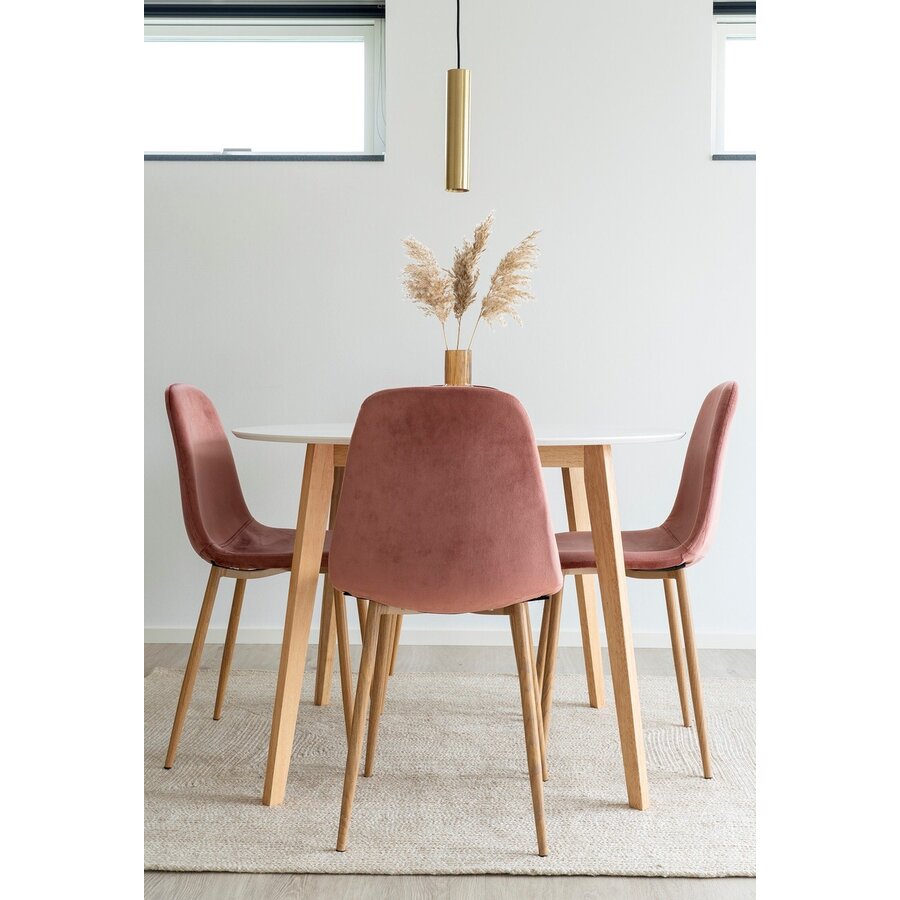 Vojens Ronde Eettafel Wit Vojens Ronde Eettafel Wit