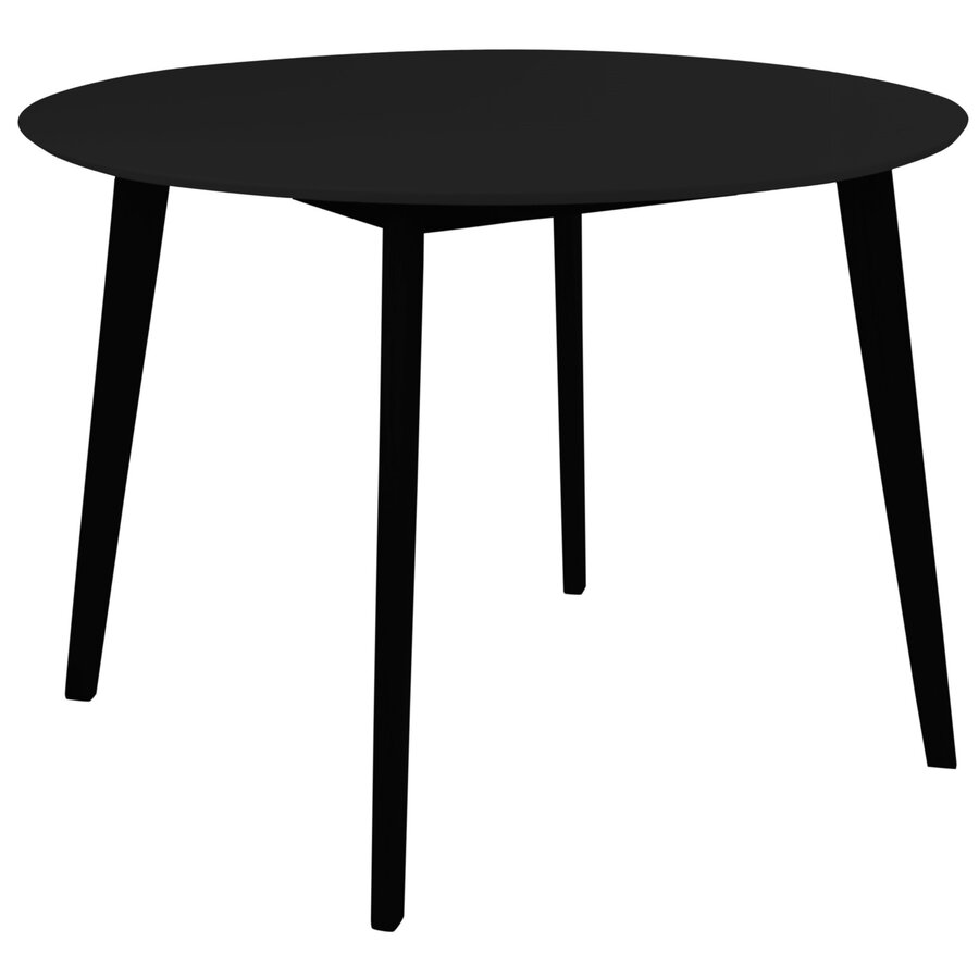 Vojens Ronde Eettafel Zwart Vojens Ronde Eettafel Zwart