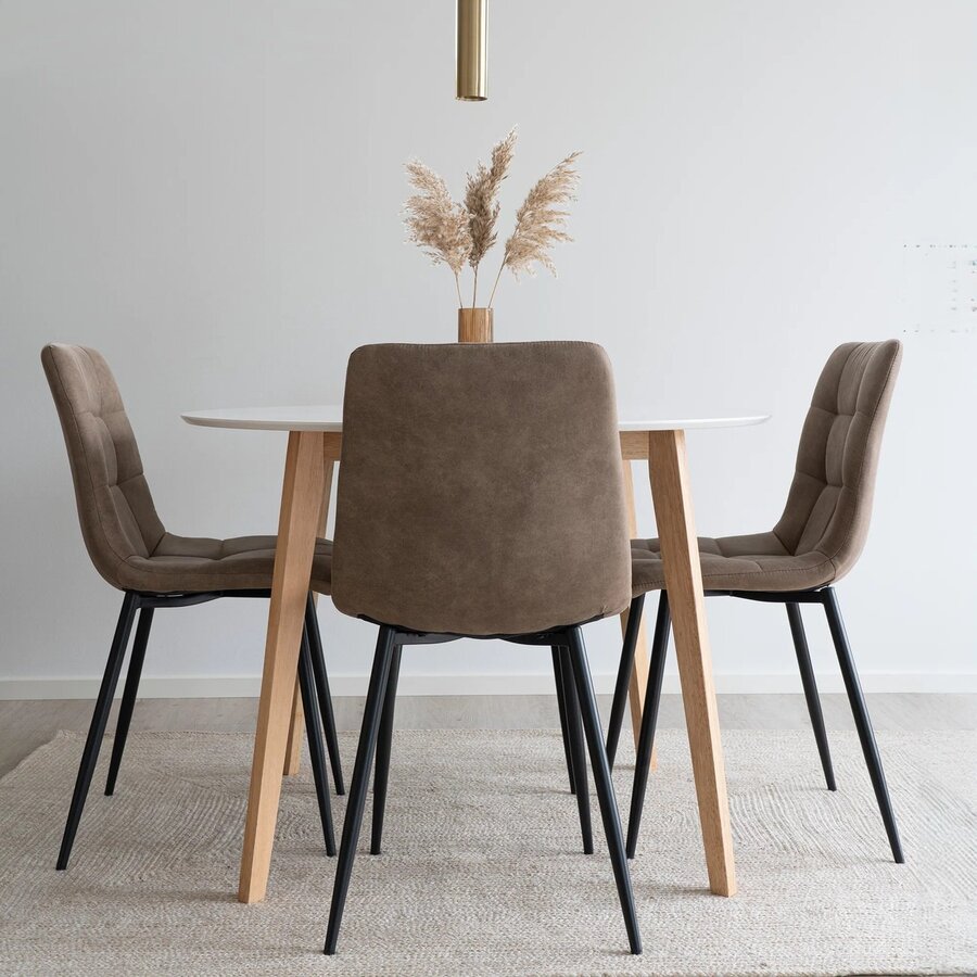 Vojens / Middelfart Ronde Eetkamer Set Vojens / Middelfart Ronde Eetkamer Set