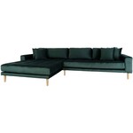 House Nordic Lido Donkergroen 2,5-Zits Hoekbank Velvet Links House Nordic Lido Donkergroen 2,5-Zits Hoekbank Velvet Links