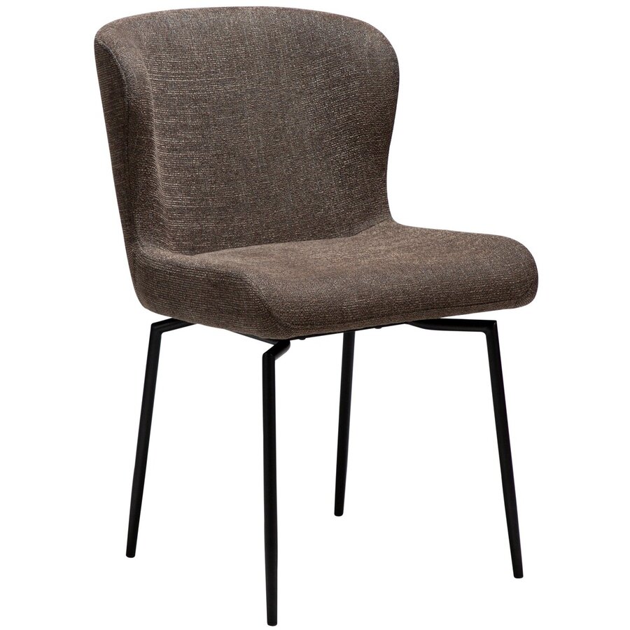 Glam Bruin Bouclé Draaistoel Glam Bruin Bouclé Draaistoel