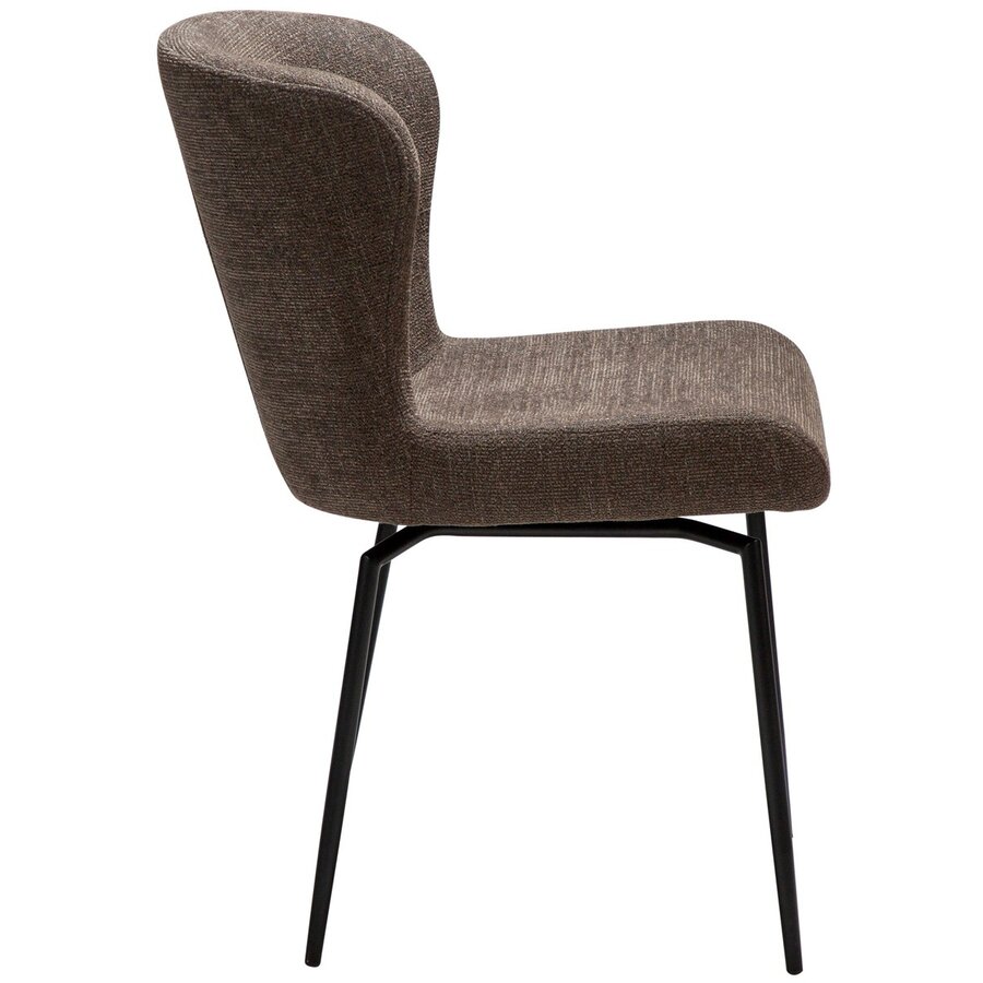 Glam Bruin Bouclé Draaistoel Glam Bruin Bouclé Draaistoel