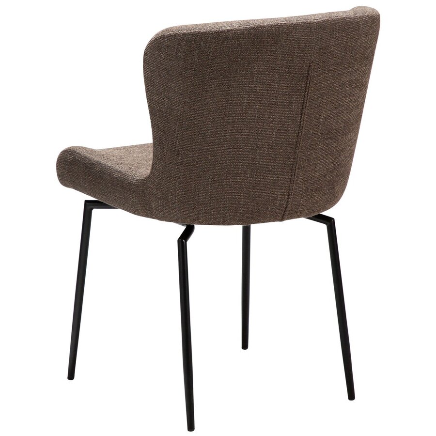 Glam Bruin Bouclé Draaistoel Glam Bruin Bouclé Draaistoel