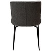 Glam Grijs Bouclé Draaistoel