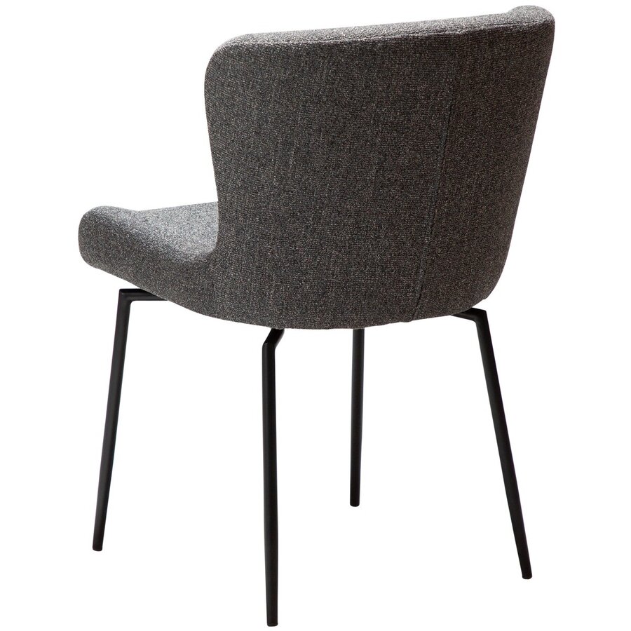 Glam Grijs Bouclé Draaistoel Glam Grijs Bouclé Draaistoel