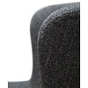 Glam Grijs Bouclé Draaistoel