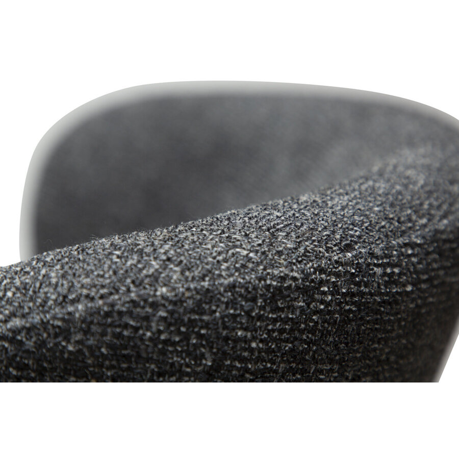 Glam Grijs Bouclé Draaistoel Glam Grijs Bouclé Draaistoel