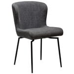 Dan Form Glam Grijs Bouclé Draaistoel Dan Form Glam Grijs Bouclé Draaistoel