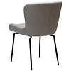 Glam Aardebruin Bouclé Draaistoel