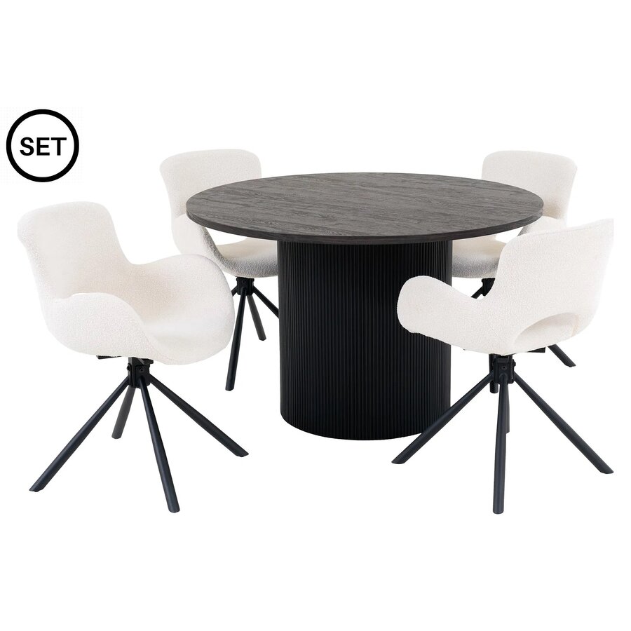 Boavista / Amorim Eetkamer Set Rond Boavista / Amorim Eetkamer Set Rond