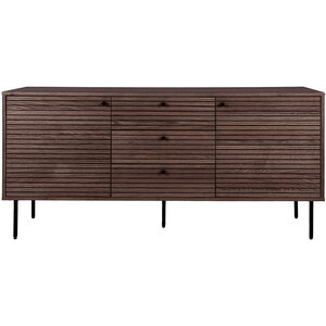 House Nordic Kyoto Gerookt Eiken Dressoir 2-Deuren 3-Lades