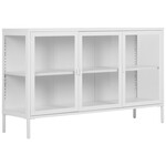 House Nordic Brisbane Wit / Glas Dressoir W140 cm House Nordic Brisbane Wit / Glas Dressoir W140 cm