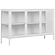 Brisbane Wit / Glas Dressoir W140 cm