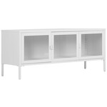 House Nordic Brisbane Wit / Glas TV-Meubel W130 cm House Nordic Brisbane Wit / Glas TV-Meubel W130 cm