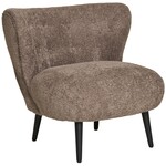 House Nordic Covelo Bruin Bouclé Loungestoel House Nordic Covelo Bruin Bouclé Loungestoel