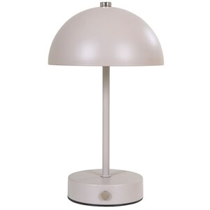 House Nordic Holt Zand LED Tafellamp Oplaadbaar