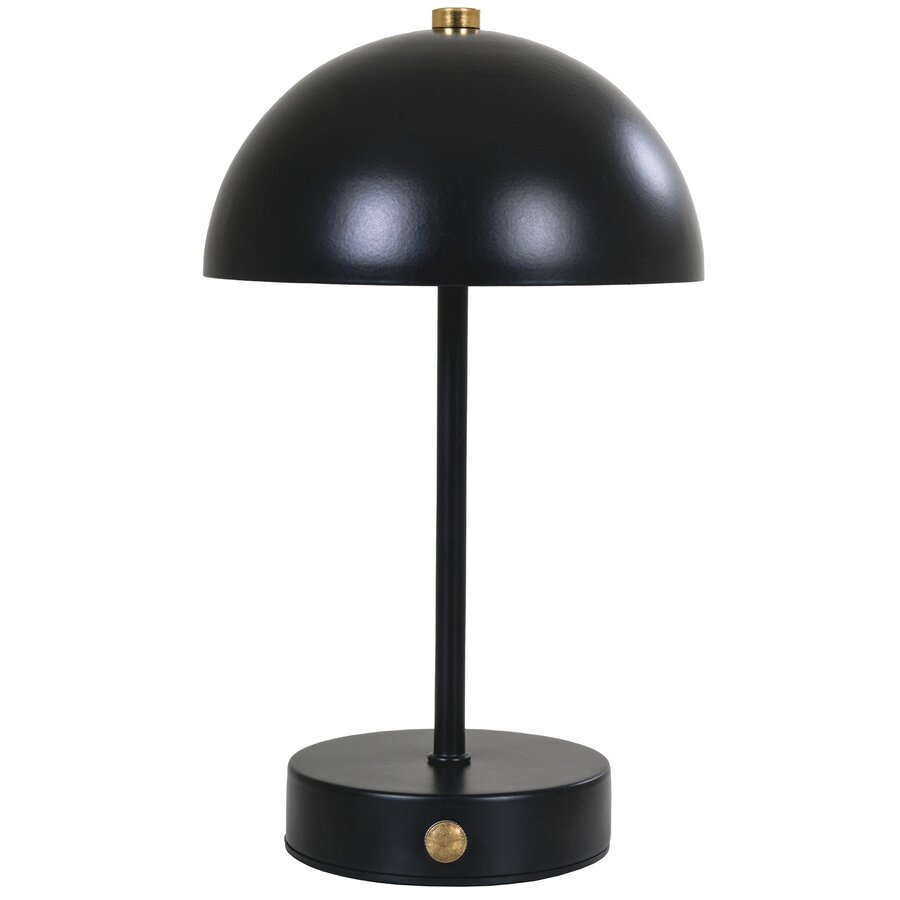 Holt Zwart LED Tafellamp Oplaadbaar Holt Zwart LED Tafellamp Oplaadbaar