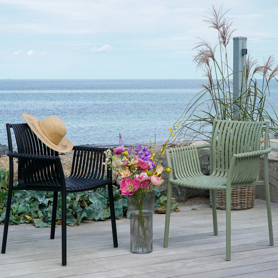 Tulsa Tuinstoel met Armleuning Zand Tulsa Tuinstoel met Armleuning Zand