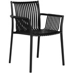 House Nordic Tulsa Tuinstoel met Armleuning Zwart House Nordic Tulsa Tuinstoel met Armleuning Zwart