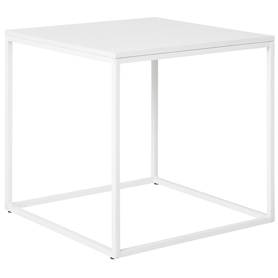 Vita Witte Bijzettafel Vierkant