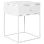 House Nordic Vita Witte Bijzettafel met Lade