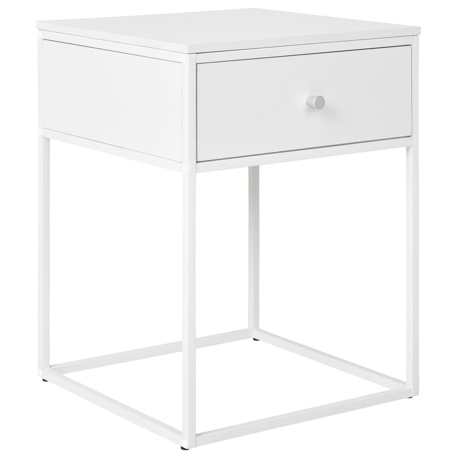 Vita Witte Bijzettafel met Lade