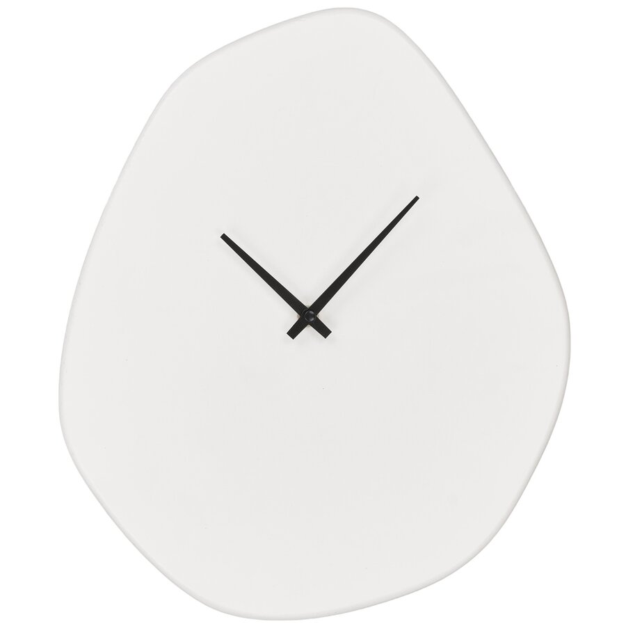 Vieanna Organisch Wandklok Gebroken Wit