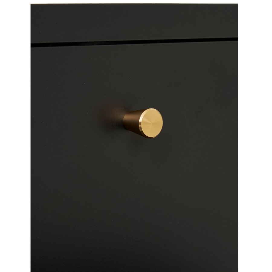 Dalby Zwart Ladekast 2-Lades Dalby Zwart Ladekast 2-Lades