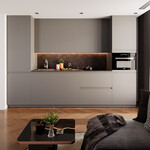 Artego Design Turin Akkermunt Rechte Keuken Grafiet Artego Design Turin Akkermunt Rechte Keuken Grafiet