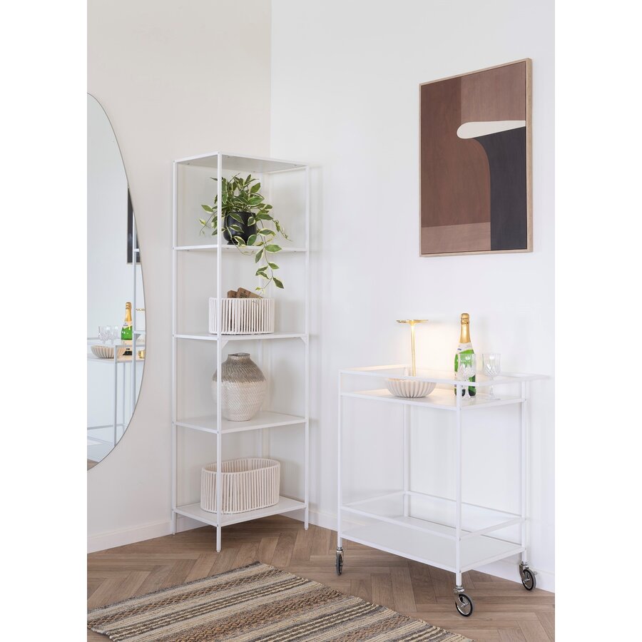 Vita Witte Serveerwagen Vita Witte Serveerwagen