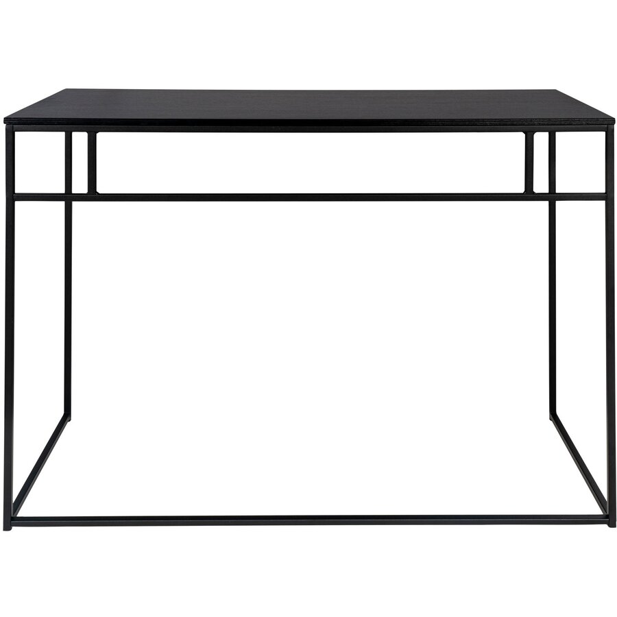 Vita Zwarte Bureautafel 100 cm