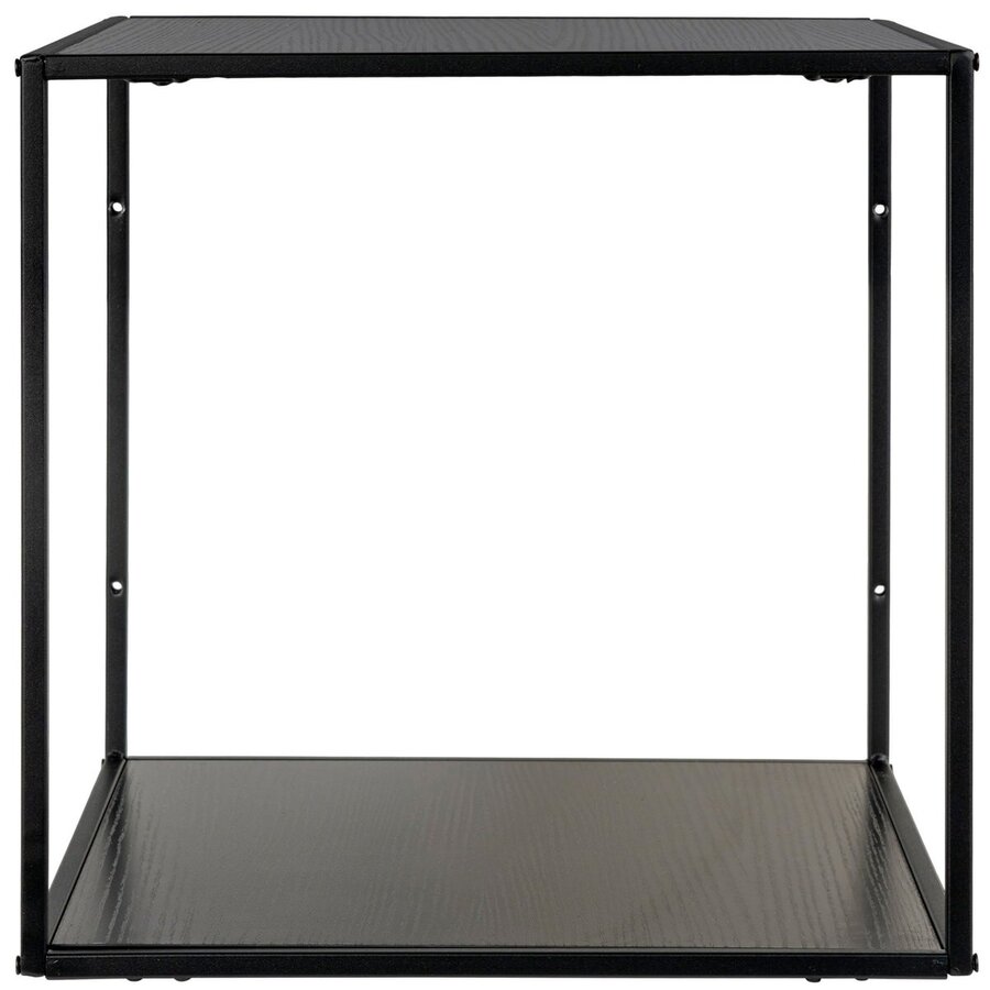 Vita Zwarte Wandkubus Open Vita Zwarte Wandkubus Open