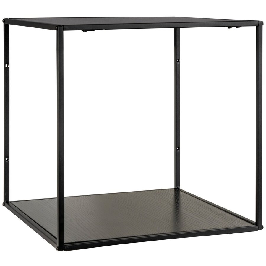 Vita Zwarte Wandkubus Open Vita Zwarte Wandkubus Open