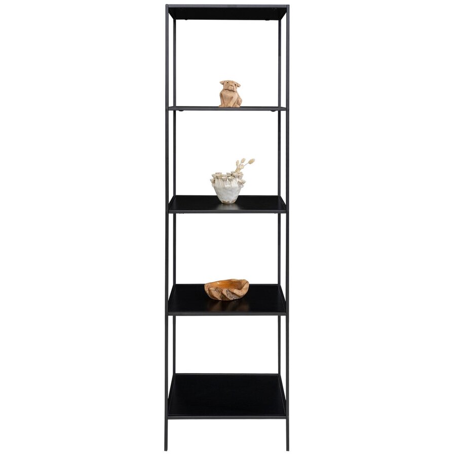 Vita Zwarte Wandkast Slim H170 cm Vita Zwarte Wandkast Slim H170 cm