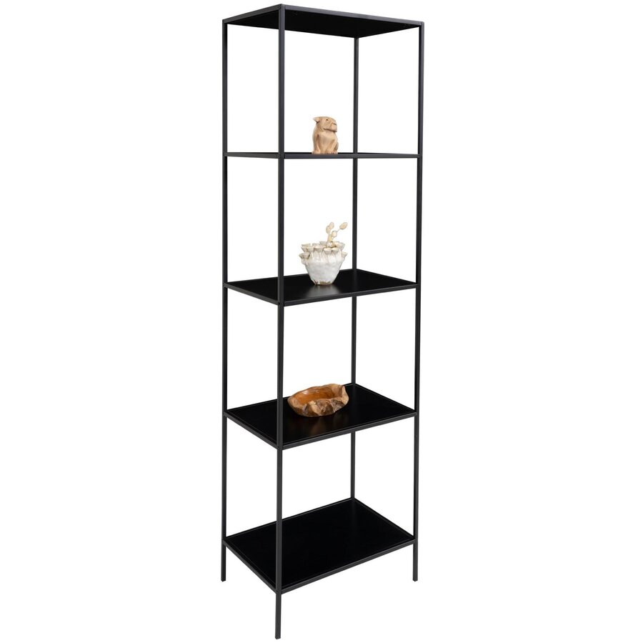 Vita Zwarte Wandkast Slim H170 cm Vita Zwarte Wandkast Slim H170 cm