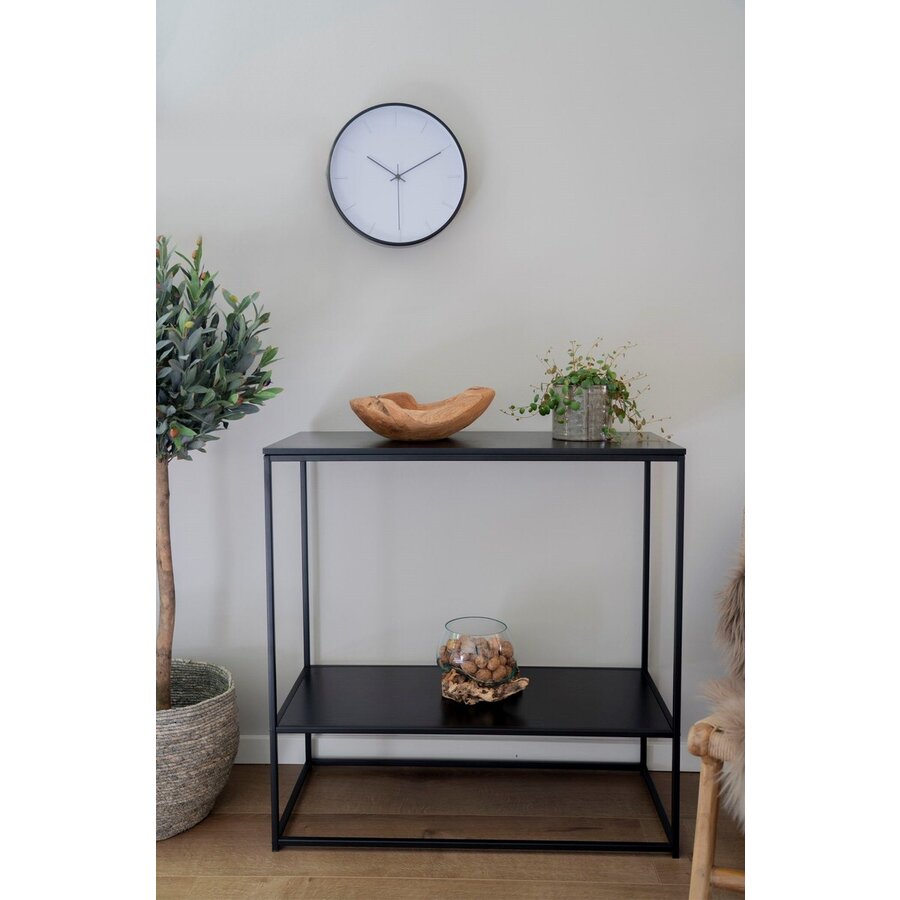 Vita Zwarte Sidetable 80 cm Vita Zwarte Sidetable 80 cm