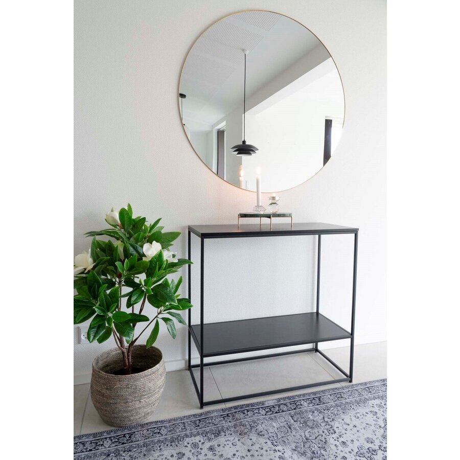 Vita Zwarte Sidetable 80 cm Vita Zwarte Sidetable 80 cm